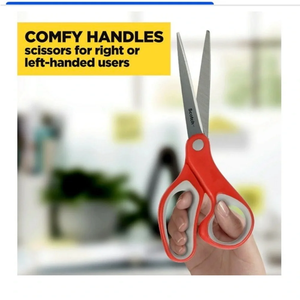Set3⚡️Scotch Multi-Purpose Stainless Steel Scissors, 8